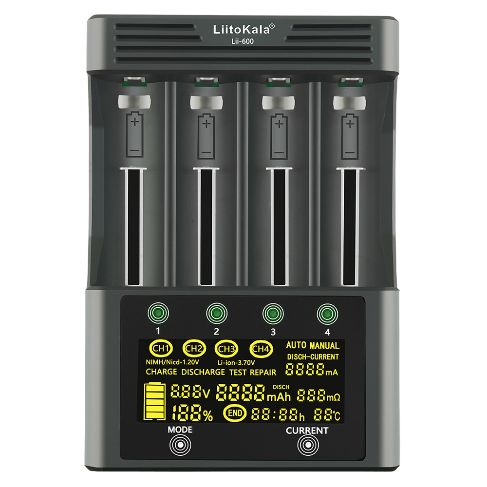 LiitoKala Lii-600 Charger-LiitoKala Charger-LiitoKala Power CO.,LTD